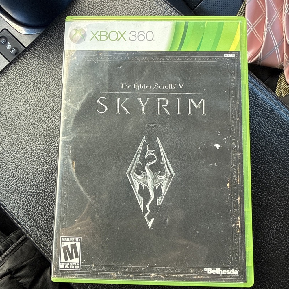 The Elder Scrolls V 5 Skyrim (Xbox 360, 2011) Tested Working - FAST FREE Ship 🔥